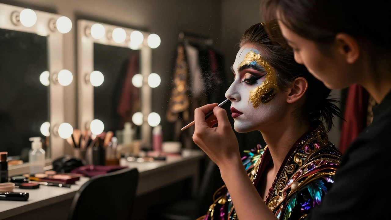 El arte de la transformación: Vestuario y maquillaje escénico